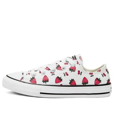 CONVERSE (GS) Converse Summer Fruits Chuck Taylor All Star Low Top Summer Fruit 'White Pink'