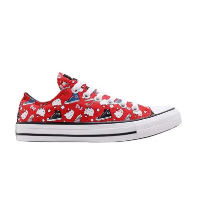 CONVERSE HELLO KITTY X CHUCK TAYLOR ALL STAR LOW 'RED'