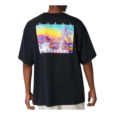 CONVERSE Converse Inverted Desert Graphic T-Shirt 'Black'