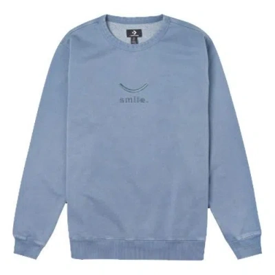 CONVERSE Converse Jack Purcell Crewneck Sweatshirt 'Blue'