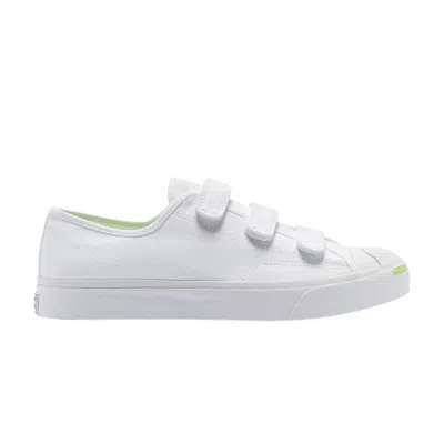 CONVERSE JACK PURCELL LOW EASY-ON 'WHITE GHOST GREEN'