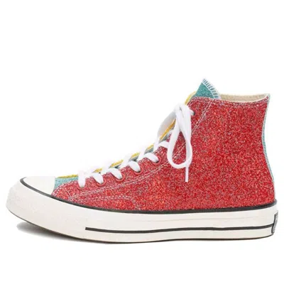 CONVERSE Converse JW Anderson x Chuck 70 Hi 'Glitter Pack - Cherry Sulphur'