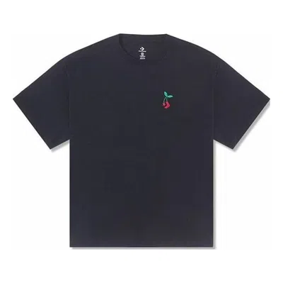 CONVERSE Converse Loose Fit Star Chevron Cherry Tee 'Black'