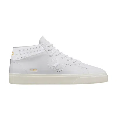 CONVERSE LOUIE LOPEZ PRO MID 'MONO LEATHER - WHITE EGRET'