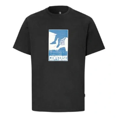 CONVERSE Men's Converse All Star Printing Sports Short Sleeve Black