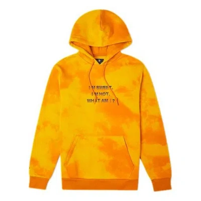 CONVERSE Men's Converse Tie Dye Gradient Casual Sports Pullover Yellow