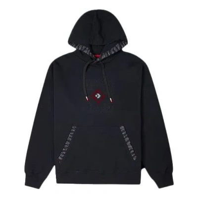 CONVERSE Converse New Year Series Tiger Stripes Logo Embroidered Sports Black