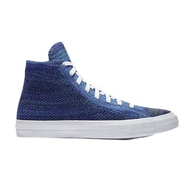 CONVERSE NIKE X CHUCK TAYLOR ALL STAR FLYKNIT HI 'TRUE INDIGO'
