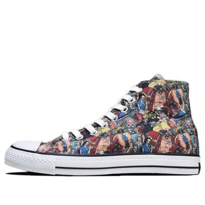 CONVERSE One Piece x Converse Chuck Taylor All Star 100 PT HI Canvas Shoes Multicolor