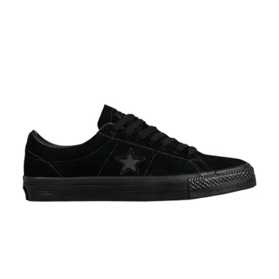CONVERSE ONE STAR LOW 'TRIPLE BLACK'