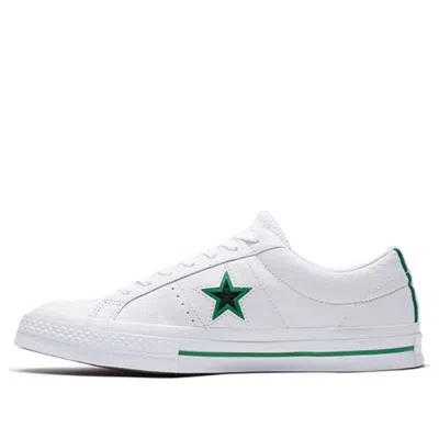 CONVERSE Converse One Star Ox Leather White/Green Original Style