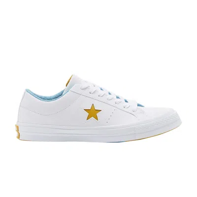 CONVERSE ONE STAR OX 'WHITE MINERAL YELLOW'