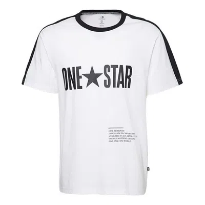 CONVERSE Converse One Star Panel T-Shirt 'White'