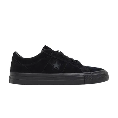 CONVERSE ONE STAR PRO LOW 'TRIPLE BLACK'