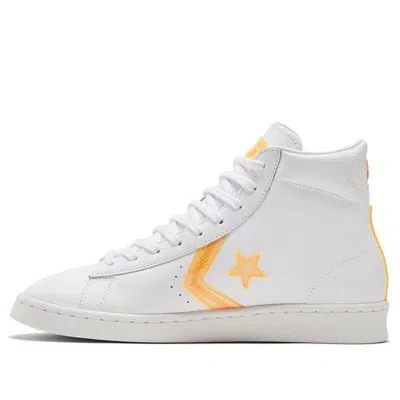 CONVERSE Converse Pro Leather High 'Hi-Vis Collection - White Flash Orange'