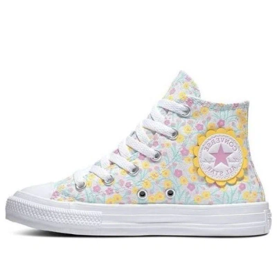CONVERSE (PS) Converse Ditsy Floral Chuck Taylor All Star 'Cream Pink'