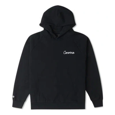 CONVERSE Converse Raglan Elevated Hoodie 'Black'