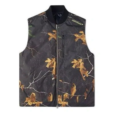 CONVERSE Converse Realtree Printed Reversible Down Vest 'Black'