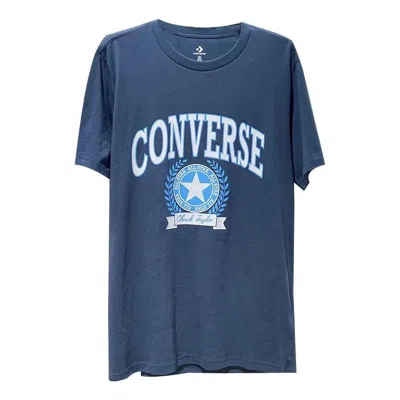 CONVERSE Converse Retro Chuck Collegiate Short Sleeve T-shirt 'Navy'
