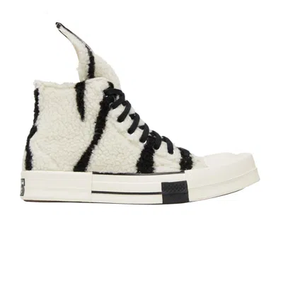 CONVERSE RICK OWENS X DRKSHDW TURBODRK CHUCK 70 HIGH 'ZEBRA'