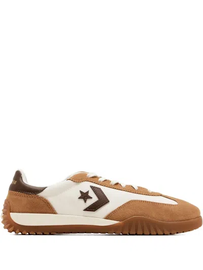 CONVERSE RUN STAR LEATHER SNEAKERS