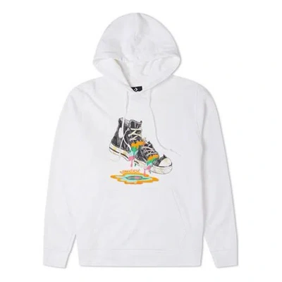 CONVERSE Converse Shoes Printing Fleece Lined White