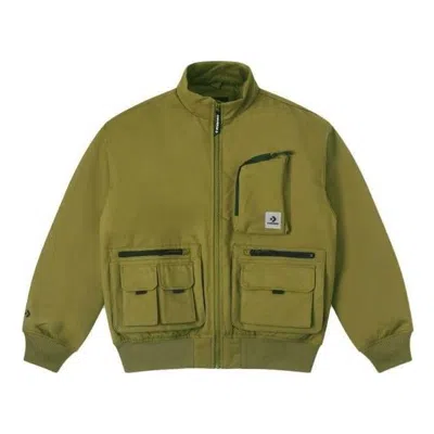 CONVERSE Converse Short Down Bomber Jacket 'Olive Green'