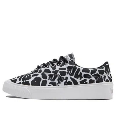 CONVERSE Converse Skidgrip Stylish Low Top Casual Canvas Shoes Black Gray Printing 'Black Gray'