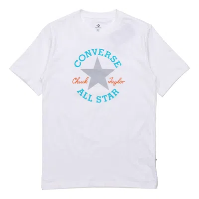 CONVERSE Converse Slogan Logo Short-sleeve Tee Men White