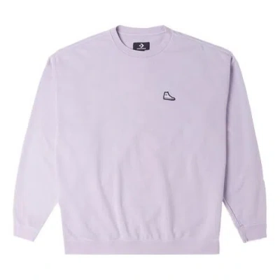 CONVERSE Converse Sneakers Patch Loose Fit Sweatshirt 'Light Purple'