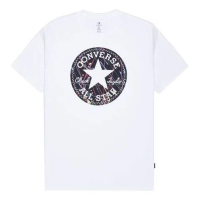 CONVERSE Converse Splatter Paint Chuck Taylor Patch Graphic Tee 'White'