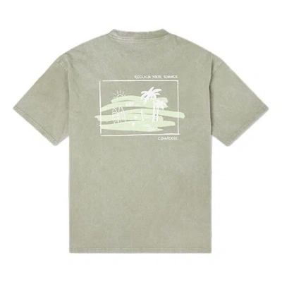 CONVERSE Converse Summer Activity Surf Graphic T-Shirt 'Green'