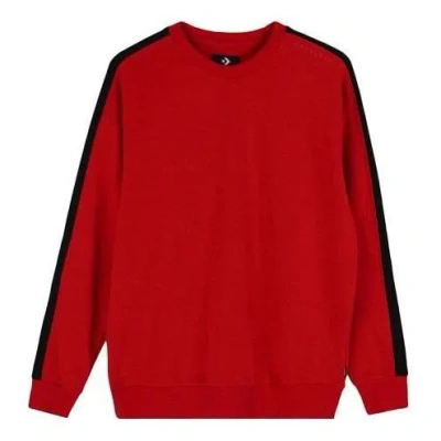 CONVERSE Converse Track Taping Crew Neck Sweatshirt 'Red'