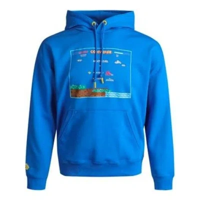 CONVERSE Converse Video Game Graphic Hoodie 'Blue'