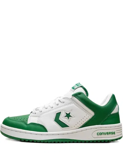 CONVERSE WEAPON "GREEN VINTAGE WHITE" SNEAKERS