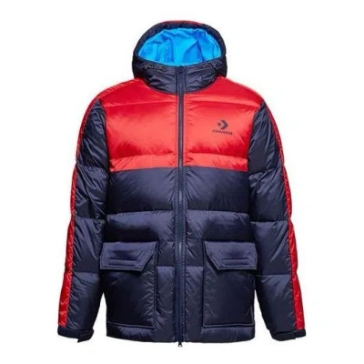 CONVERSE Converse Winter Down Fill Puffer Jacket 'Navy Red'