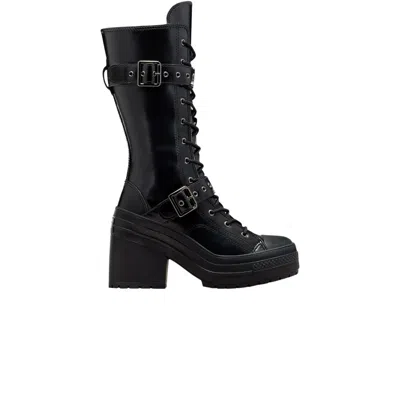 CONVERSE WMNS CHUCK 70 DE LUXE XX HIGH 'TRIPLE BLACK'