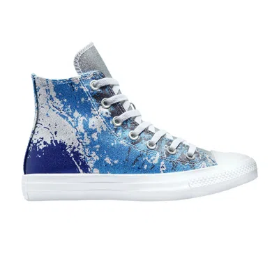 CONVERSE WMNS CHUCK TAYLOR ALL STAR HIGH 'HYBRID SHINE - GRADIENT BLUE'