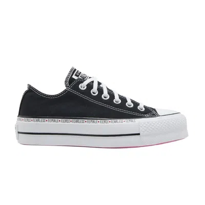 CONVERSE WMNS CHUCK TAYLOR ALL STAR LIFT LOW 'FIERCE FEARLESS FEMALE'