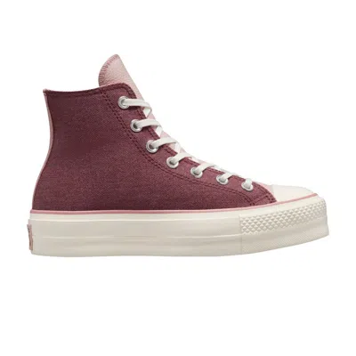 CONVERSE WMNS CHUCK TAYLOR ALL STAR LIFT PLATFORM HIGH 'DARK WINE'