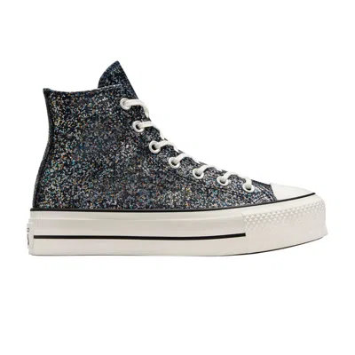 CONVERSE WMNS CHUCK TAYLOR ALL STAR LIFT PLATFORM HIGH 'GLITTER - INTO THE VOID'