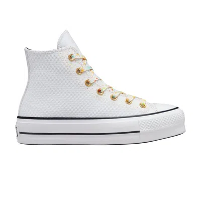 CONVERSE WMNS CHUCK TAYLOR ALL STAR LIFT PLATFORM HIGH 'PAINT SPLATTER - WHITE'