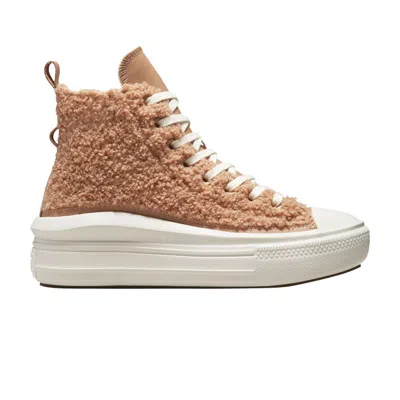 CONVERSE WMNS CHUCK TAYLOR ALL STAR MOVE PLATFORM HIGH 'SHERPA - CHAMPAGNE TAN'