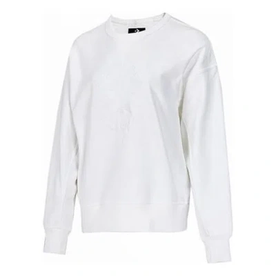 CONVERSE (WMNS) Converse All Star Sweatshirts 'White'