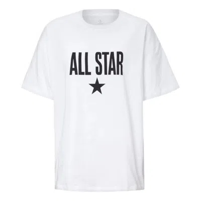 CONVERSE (WMNS) Converse All Star T-Shirt 'White Black'