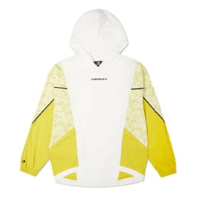 CONVERSE (WMNS) Converse Athleisure Casual Sports Contrasting Colors Hoodie White