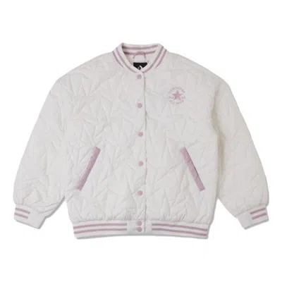 CONVERSE (WMNS) Converse Baseball Padded Jacket 'Egret'