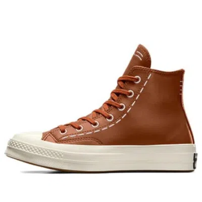 CONVERSE (WMNS) Converse Chuck 70 Bold Stitch High Top 'Brown'