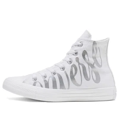 CONVERSE (WMNS) Converse Chuck Taylor All Star Iridescent Star High Top White