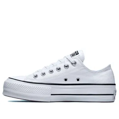 CONVERSE (WMNS) Converse Chuck Taylor All Star Lift Low 'White Black'